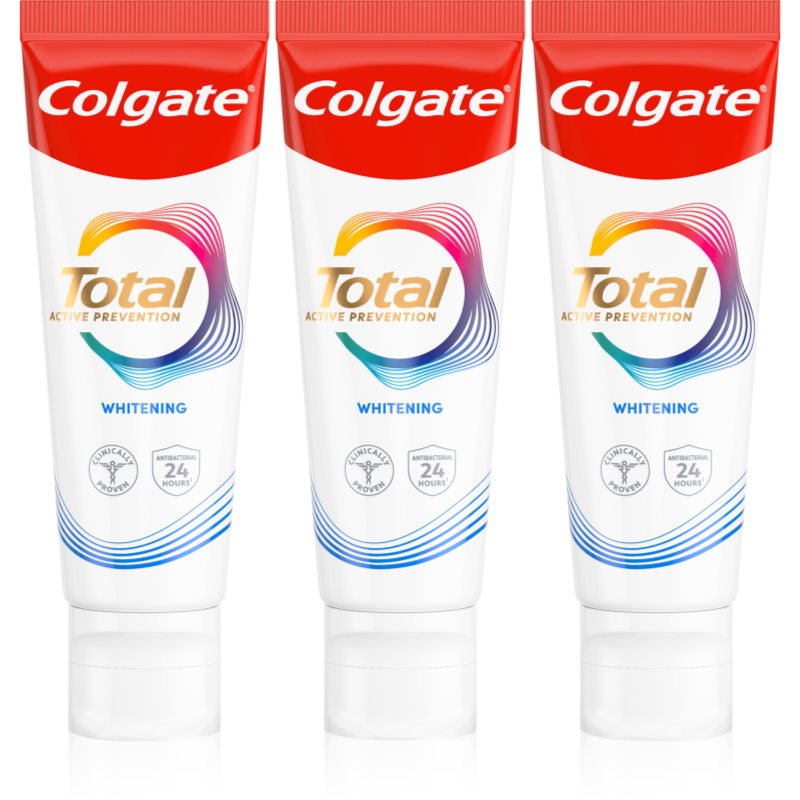 Colgate Total Whitening Dentifricio Sbiancante 3 X 75 Ml