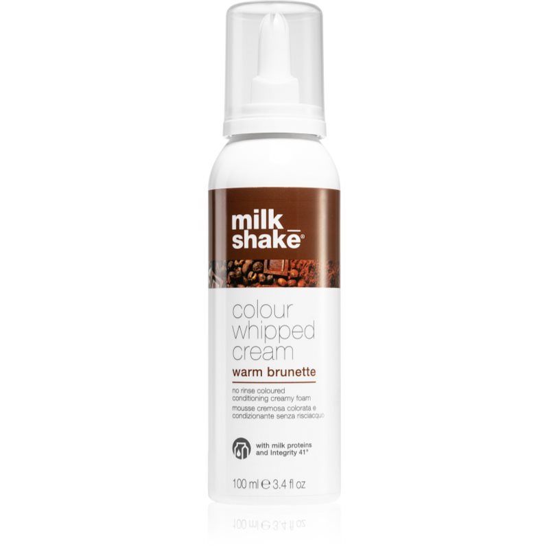 Milk Shake Colour Whipped Cream Mousse Colorata Per Tutti I Tipi Di Capelli Warm Brunette 100 Ml