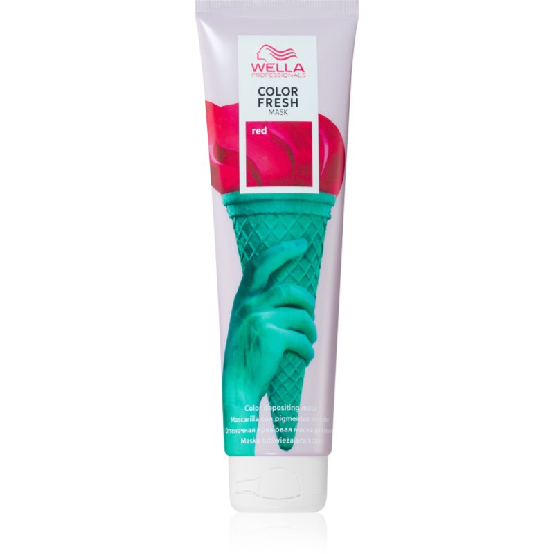 Wella Professionals Color Fresh Intense Bonding Color Mask Colore Red 150 Ml
