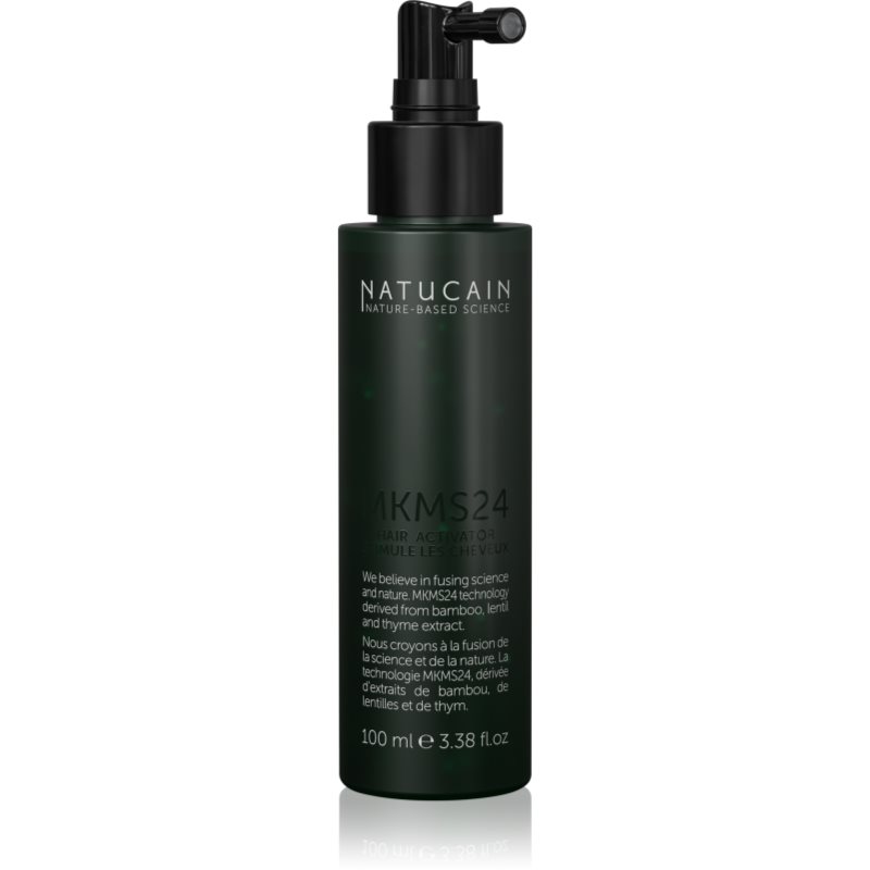 Natucain Mkms24 Hair Activator Lozione Tonica Anticaduta Dei Capelli In Spray 100 Ml