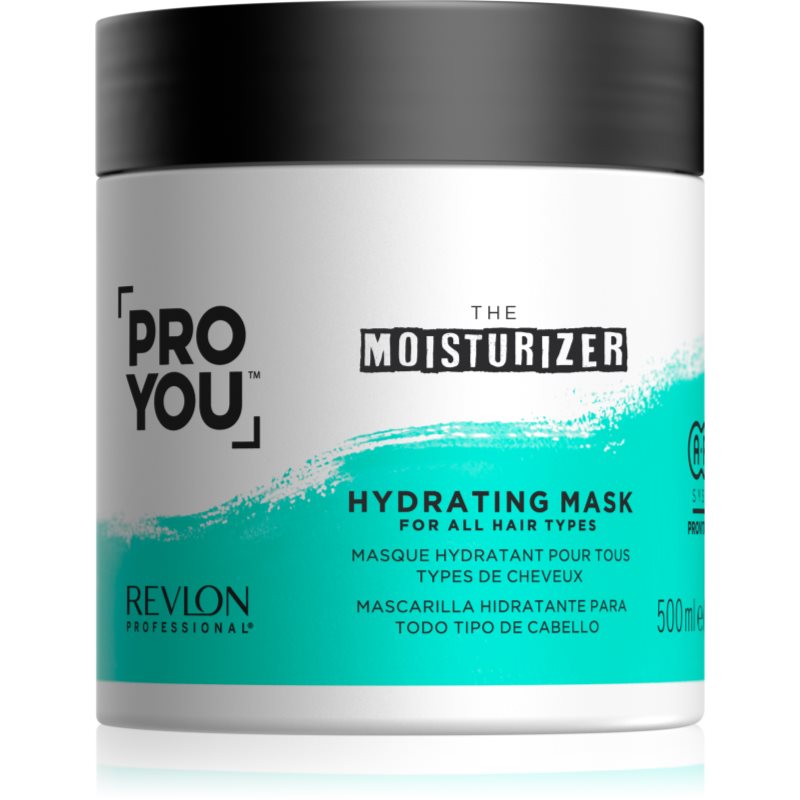 Revlon Professional Pro You The Moisturizer Maschera Idratante E Nutriente Per Tutti I Tipi Di Capelli 500 Ml