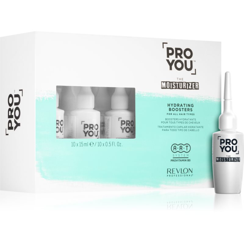 Revlon Professional Pro You The Moisturizer Trattamento Rigenerante Per Tutti I Tipi Di Capelli 10X15 Ml