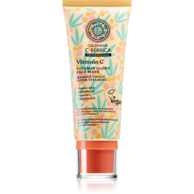 Natura Siberica Oblepikha C-Berrica Maschera Multivitaminica Viso 100 Ml
