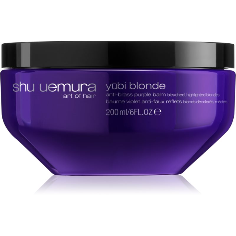 Shu Uemura Yūbi Blonde Maschera Neutralizzante Per Toni Gialli 200 Ml
