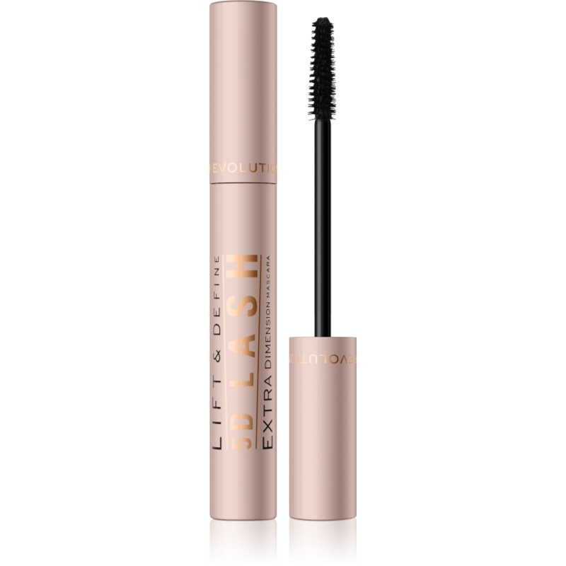 Makeup Revolution 5D Lash Extra Mascara Per Ciglia Lunghie E Piene Colore Jet Black 14 Ml
