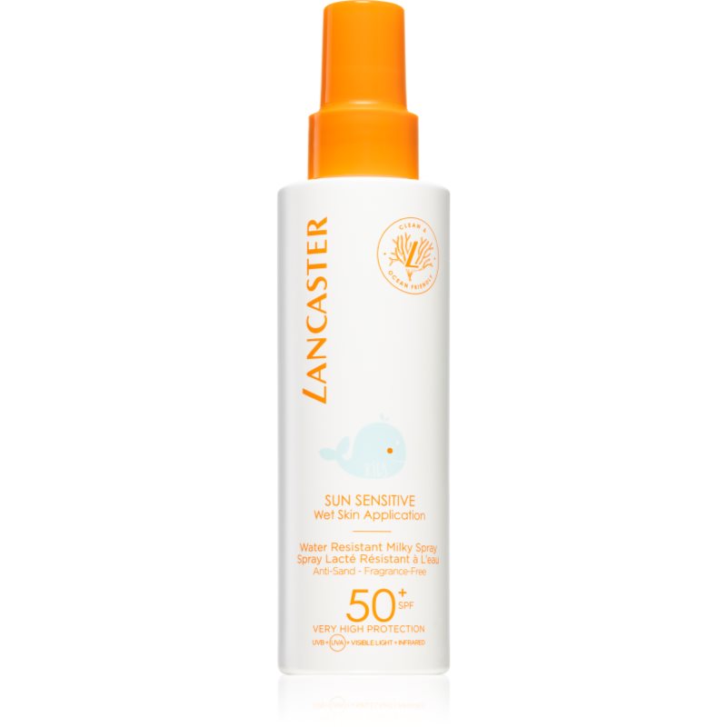 Lancaster Sun Sensitive Kids Milky Spray Spray Abbronzante Per Bambini Spf 50+ 150 Ml