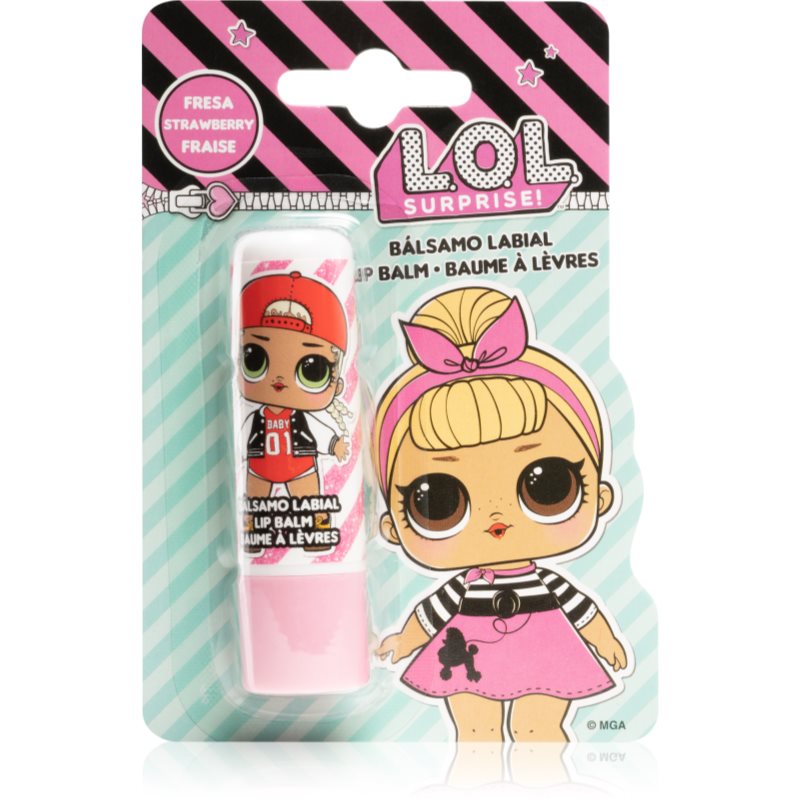 L.O.L. Surprise Lip Balm Strawberry Balsamo Labbra Con Aroma Di Fragola 4 G