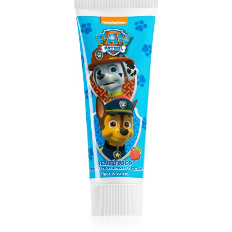 Nickelodeon Paw Patrol Toothpaste Dentifricio Per Bambini Con Aroma Di Fragola 75 Ml