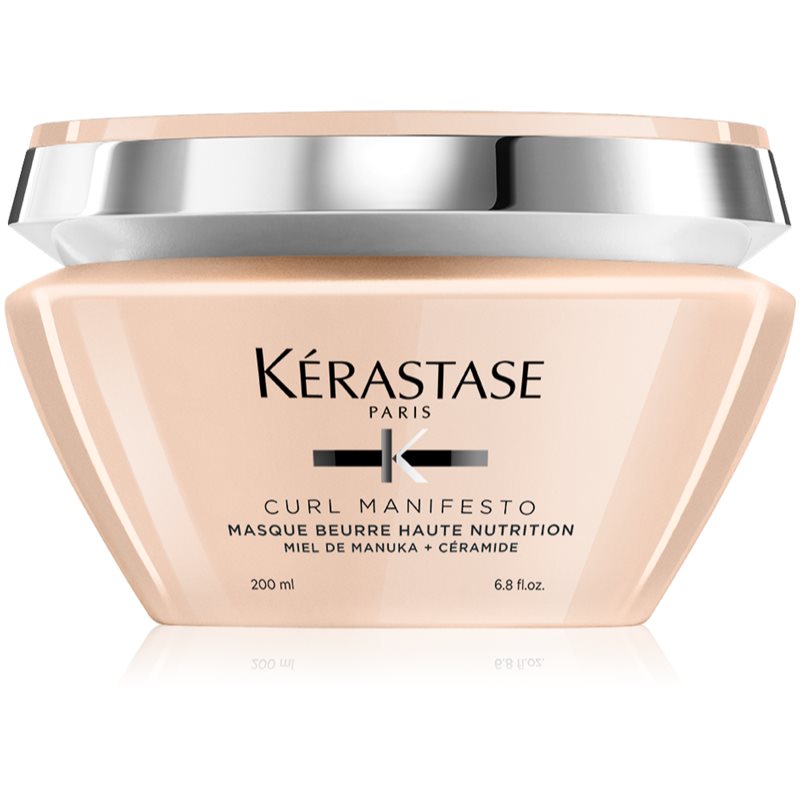 Kérastase Curl Manifesto Masque Beurre Haute Nutrition Maschera Nutriente Per Capelli Mossi E Ricci 200 Ml