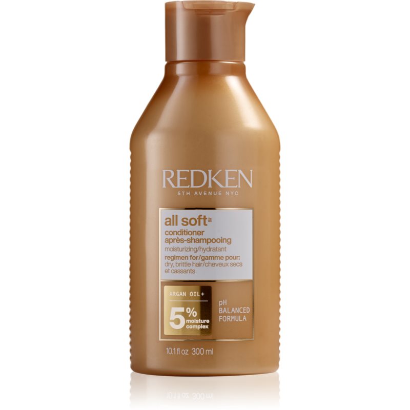 Redken All Soft Balsamo Nutriente Per Capelli Secchi E Fragili 300 Ml