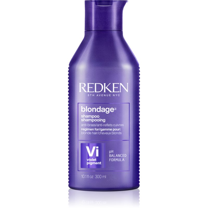 Redken Color Extend Blondage Shampoo Viola Neutralizzante Per Toni Gialli 300 Ml