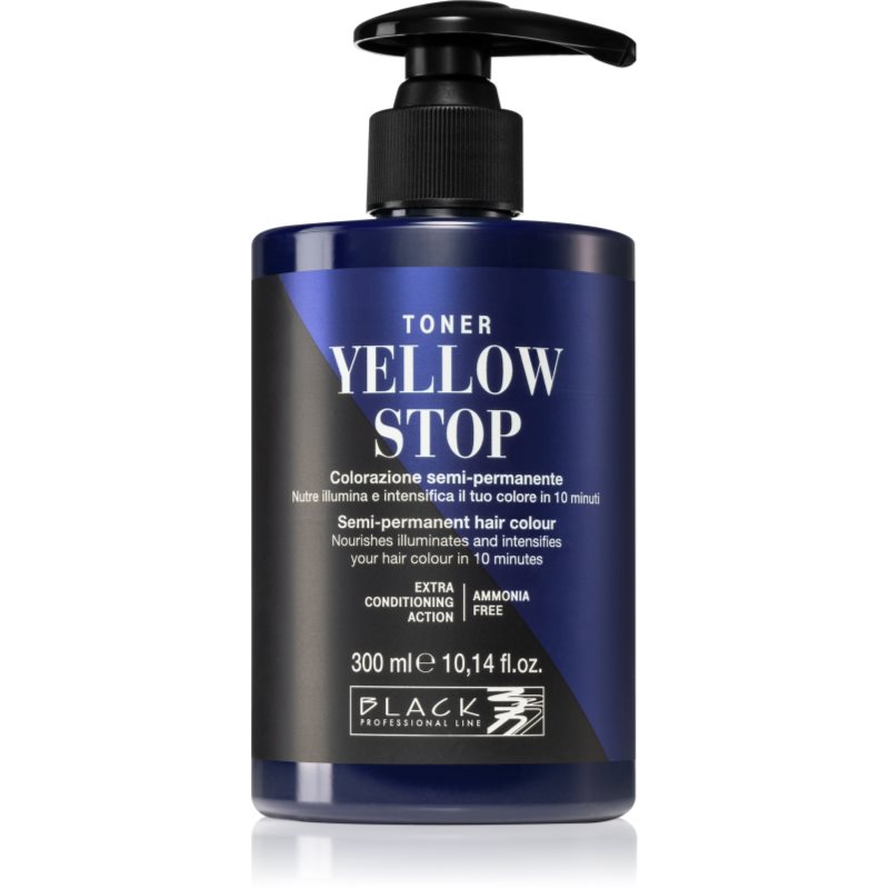Black Professional Line Yellow Stop Tinta Per Neutralizzare I Toni Gialli 300 Ml