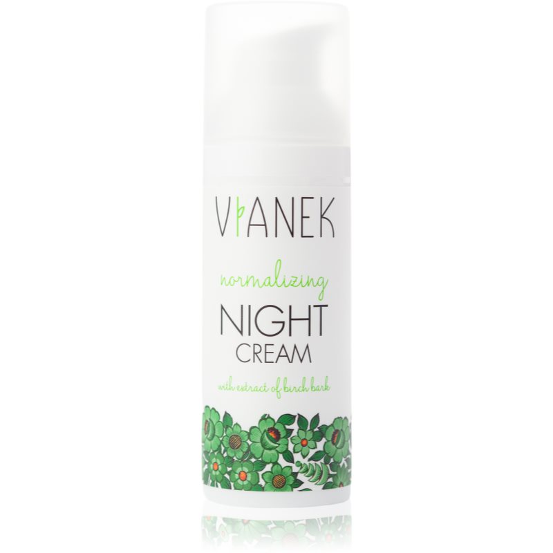Vianek Normalizing Crema Notte Normalizzante Per Pelli Normali E Grasse 50 Ml