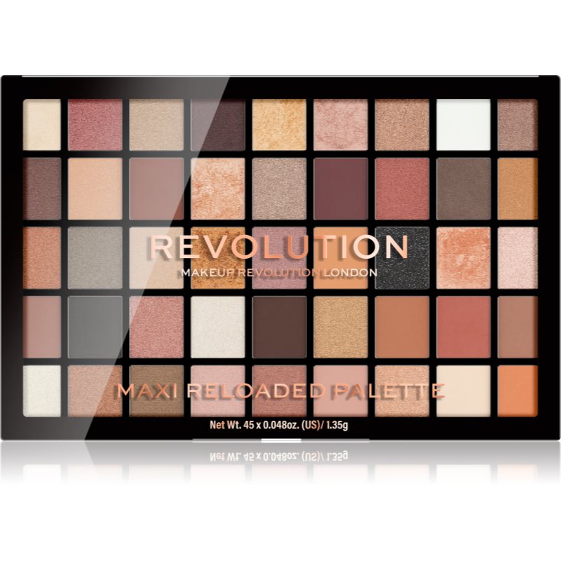 Makeup Revolution Maxi Reloaded Palette Palette Di Ombretti In Polvere Colore Large It Up 60,75 G