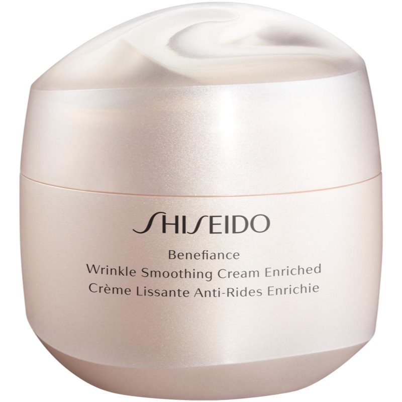 Shiseido Benefiance Wrinkle Smoothing Cream Enriched Crema Antirughe Giorno E Notte Per Pelli Secche 75 Ml
