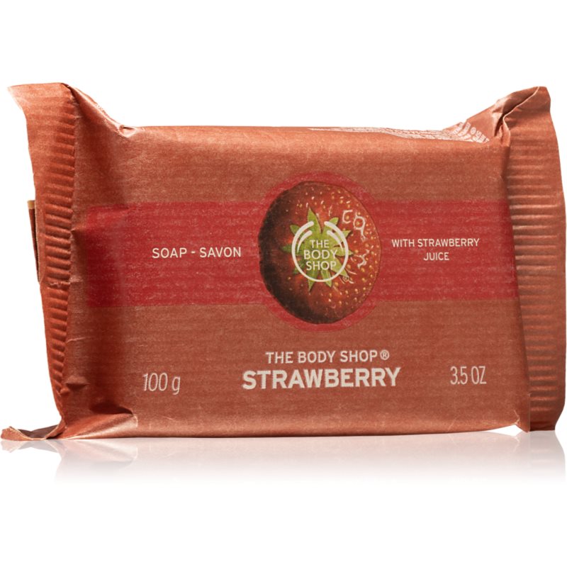 The Body Shop Strawberry Soap Sapone Solido Naturale 100 G