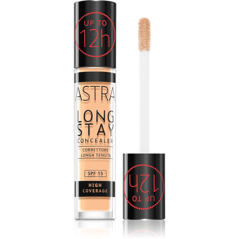 Astra Make-Up Long Stay Correttore Ultra Coprente Spf 15 Colore 004W Sand 4,5 Ml