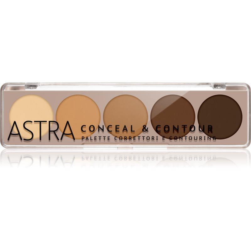 Astra Make-Up Palette Conceal & Contour Palette Di Correttori 6,5 G