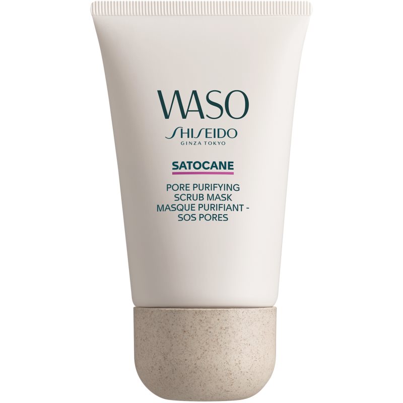 Shiseido Waso Satocane Maschera Detergente All'Argilla Viso Da Donna 80 Ml