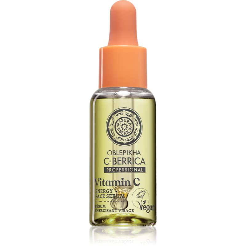 Natura Siberica Oblepikha C-Berrica Siero Viso Rivitalizzante Con Vitamina C 30 Ml