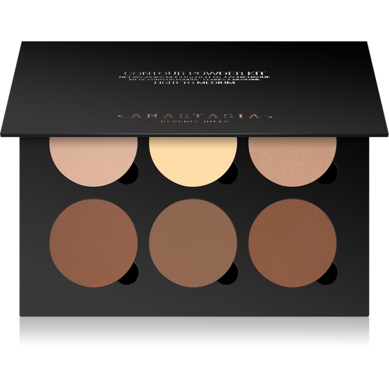 Anastasia Beverly Hills Contour Kit Palette Contouring Colore Light To Medium 6X3 G