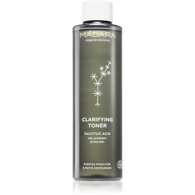 Mádara Clarifying Lozione Tonica Detergente Effetto Matte 200 Ml