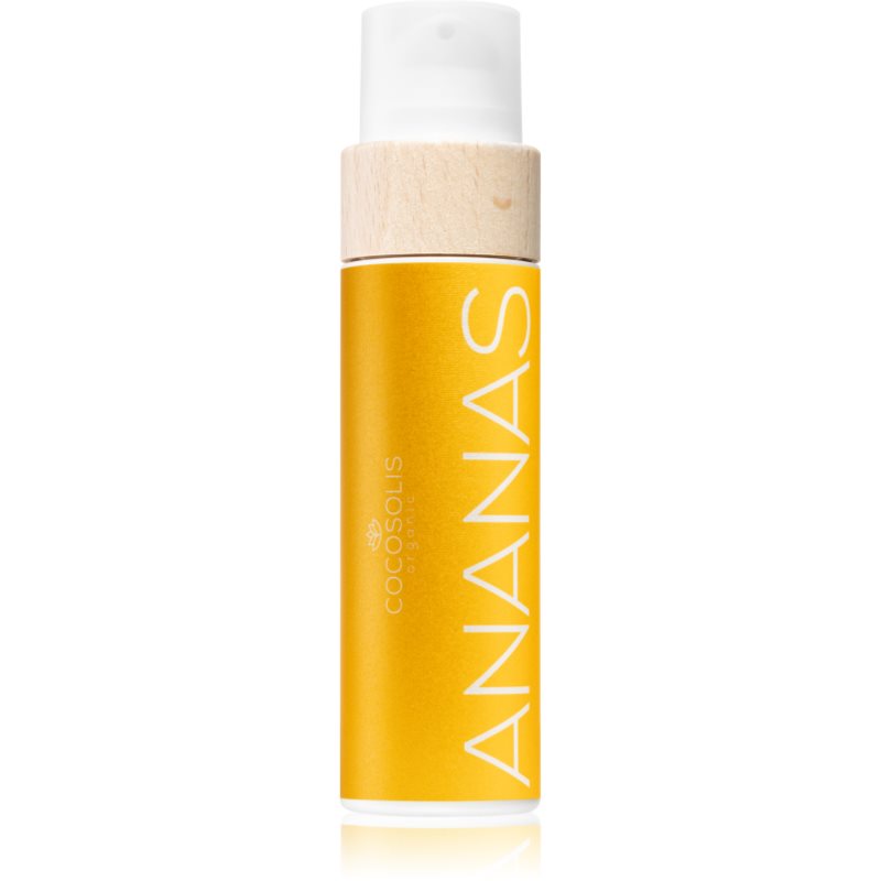 Cocosolis Ananas Olio Trattante E Abbronzante Senza Fattore Di Protezione Con Profumazione Pineapple & Vanilla 110 Ml