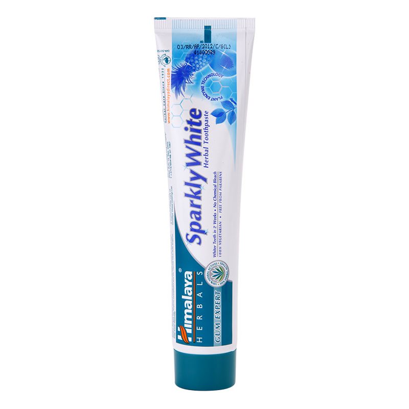 Himalaya Herbals Oral Care Sparkly White Dentifricio Per Denti Bianchi E Splendenti 75 Ml