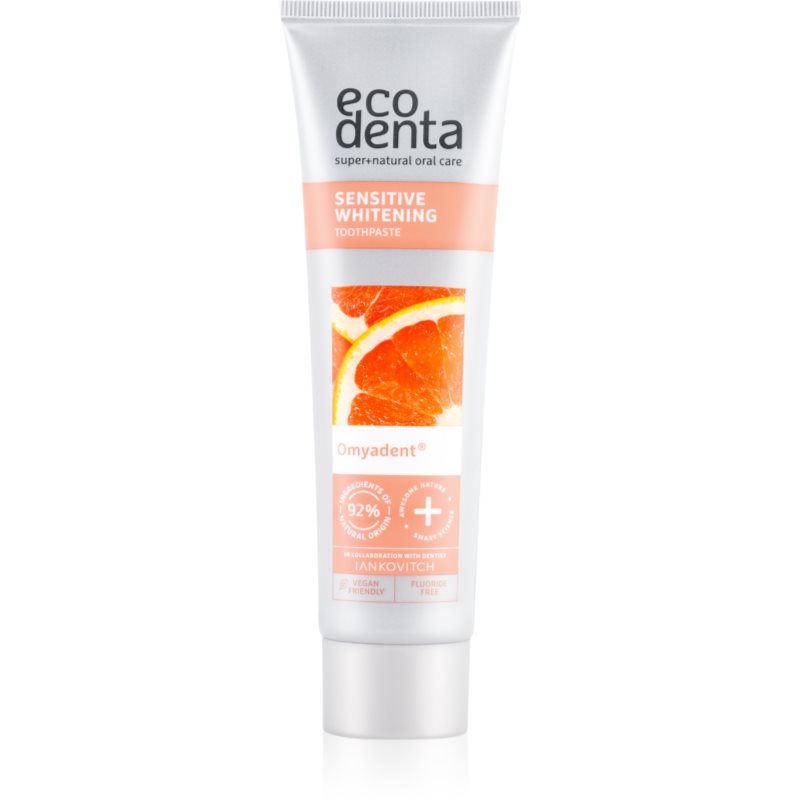 Ecodenta Sensitive Whitening Dentifricio Sbiancante Per Denti Sensibili 100 Ml