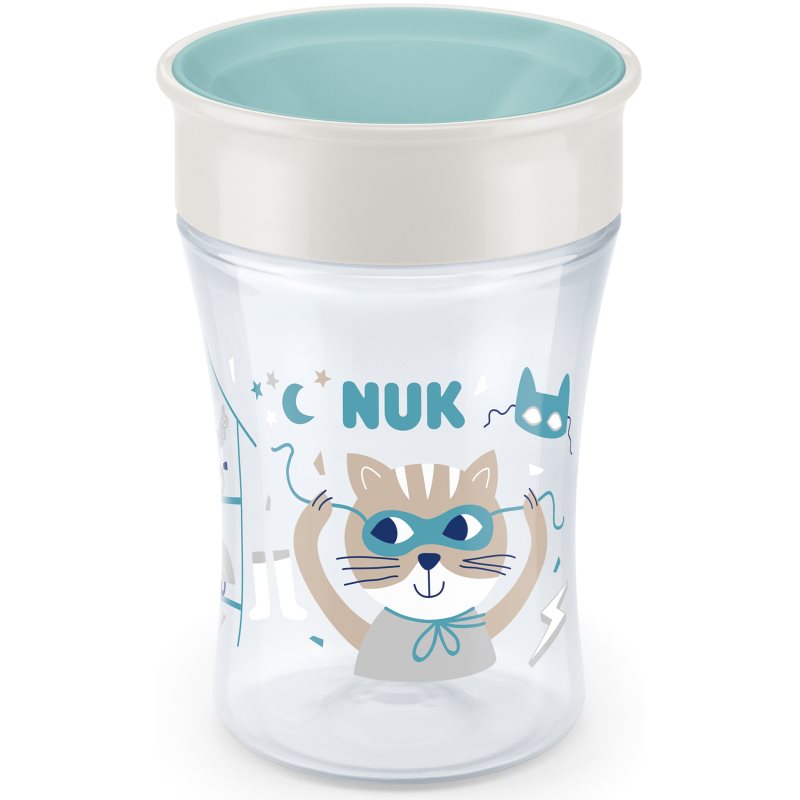 Nuk Magic Cup Tazza Con Tappo 8M+ Green 230 Ml