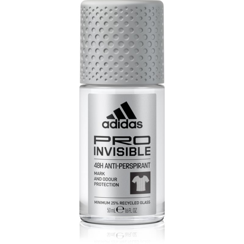 Adidas Pro Invisible Antitraspirante Roll-On Altamente Efficiente Per Uomo 50 Ml