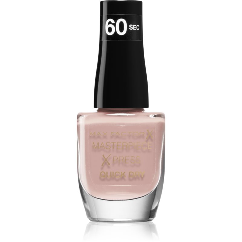 Max Factor Masterpiece Xpress Smalto Per Unghie E Asciugatura Rapida Colore 203 Nude'Itude 8 Ml