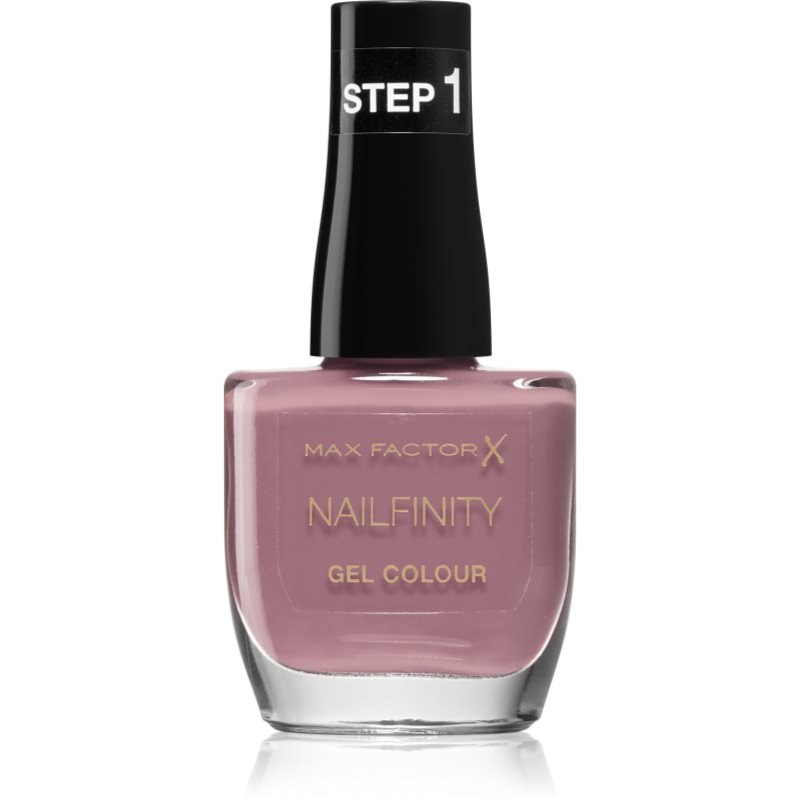 Max Factor Nailfinity Gel Colour Smalto Gel Per Unghie Senza Lampada Uv/Led Colore 215 Standing Ovation 12 Ml