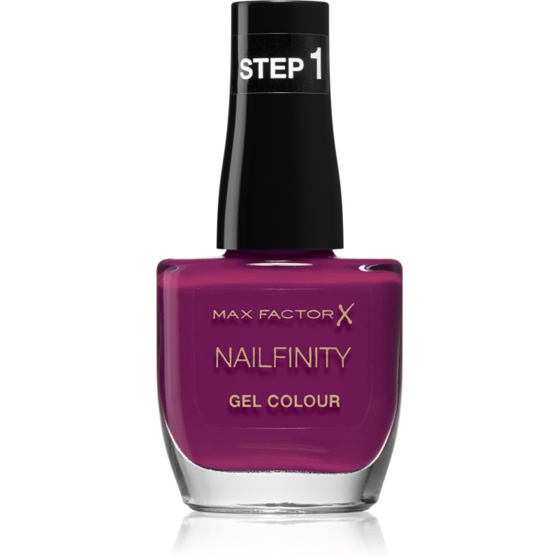 Max Factor Nailfinity Gel Colour Smalto Gel Per Unghie Senza Lampada Uv/Led Colore 340 Vip 12 Ml