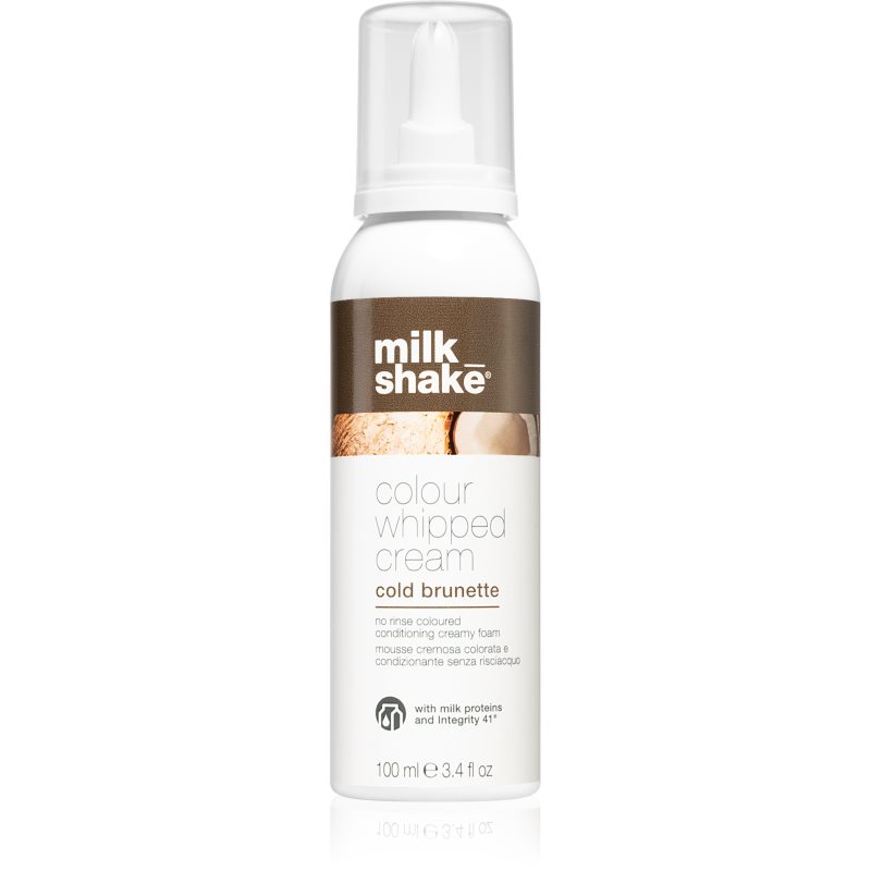 Milk Shake Colour Whipped Cream Mousse Colorata Per Tutti I Tipi Di Capelli Cold Brunette 100 Ml
