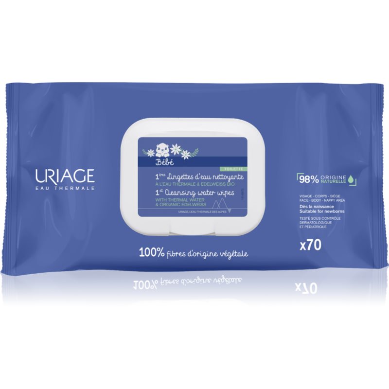 Uriage Bébé 1St Cleansing Wipes Salviette Detergenti Per Bambini 70 Pz