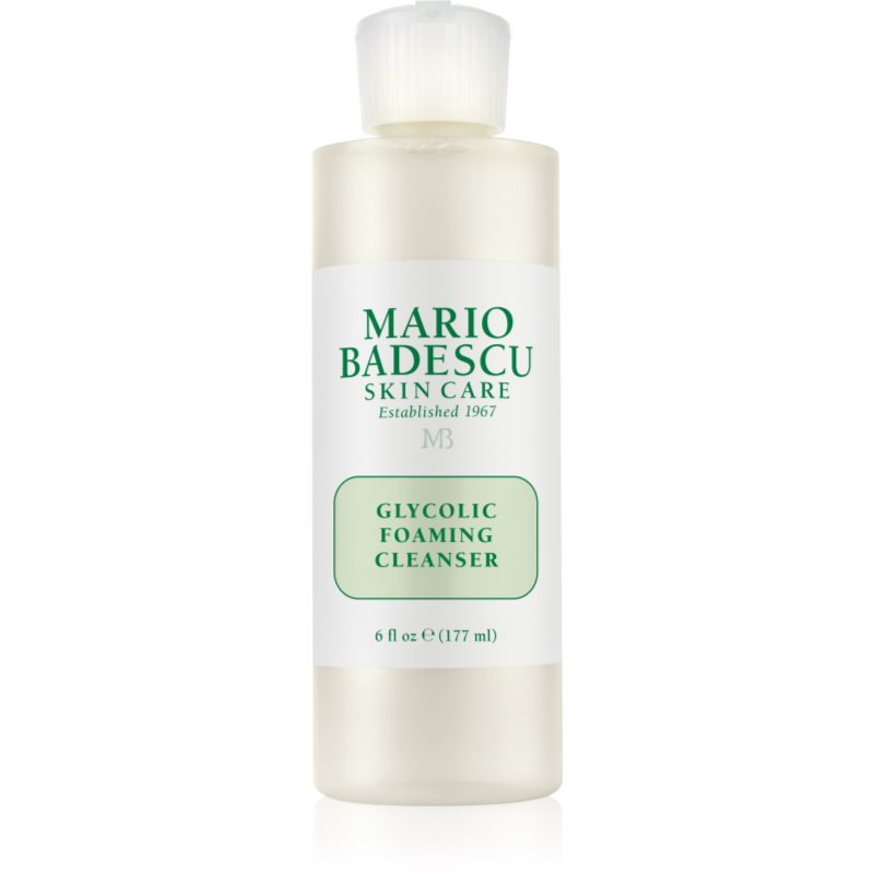 Mario Badescu Glycolic Foaming Cleanser Gel Detergente In Schiuma Per Rigenerare La Superficie Della Pelle 177 Ml