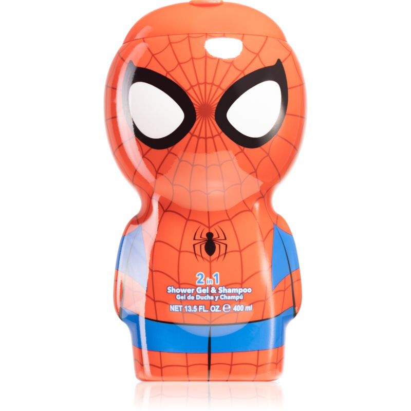 Air Val Spiderman Gel Doccia E Shampoo 2 In 1 Per Bambini 400 Ml