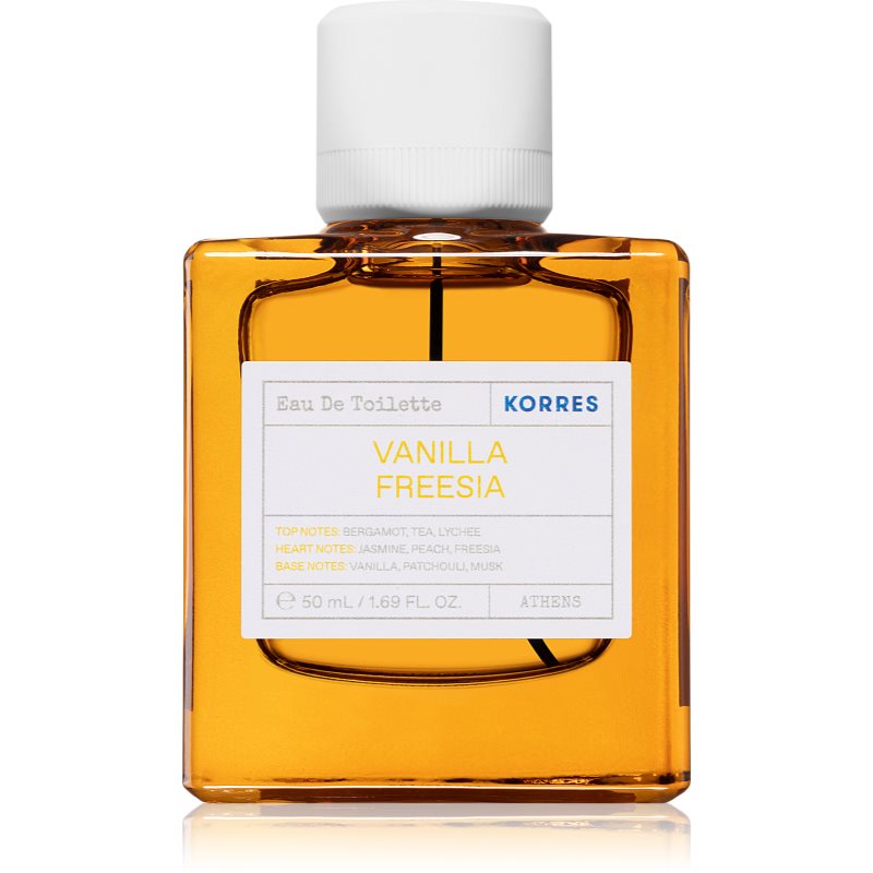 Korres Vanilla, Freesia & Lychee Eau De Toilette Da Donna 50 Ml