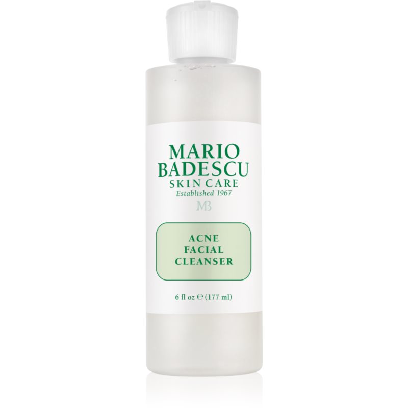 Mario Badescu Acne Facial Cleanser Gel Detergente Per Pelli Grasse Con Tendenza All'Acne 177 Ml
