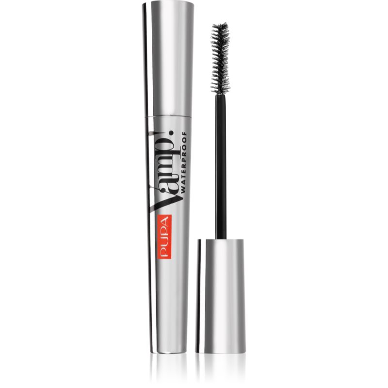 Pupa Vamp! Waterproof Mascara Waterproof Per Ciglia Voluminose E Curve Colore 001 Black 9 Ml