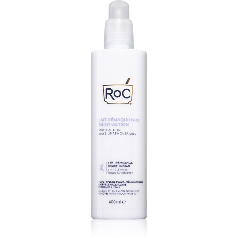 Roc Démaquillant Make-Up Remover Milk Latte Struccante Delicato 400 Ml