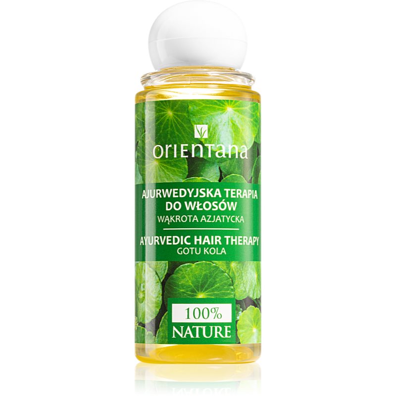 Orientana Ayurvedic Therapy Gotu Kola Olio Per Capelli Rigenerante Per Stimolare La Crescita Dei Capelli 105 Ml