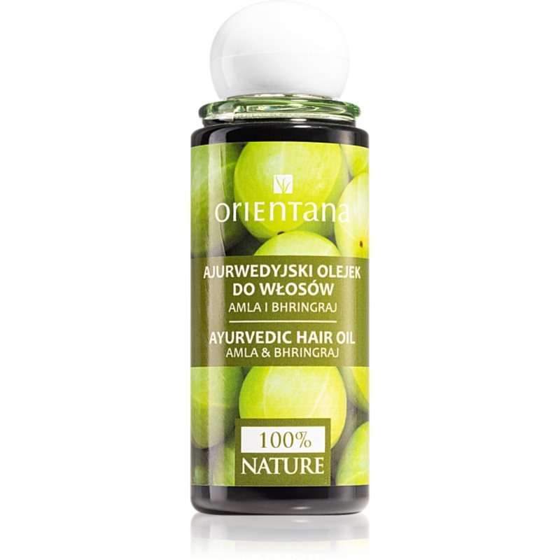 Orientana Ayurvedic Hair Oil Amla & Bhringraj Olio Per La Crescita Dei Capelli 105 Ml