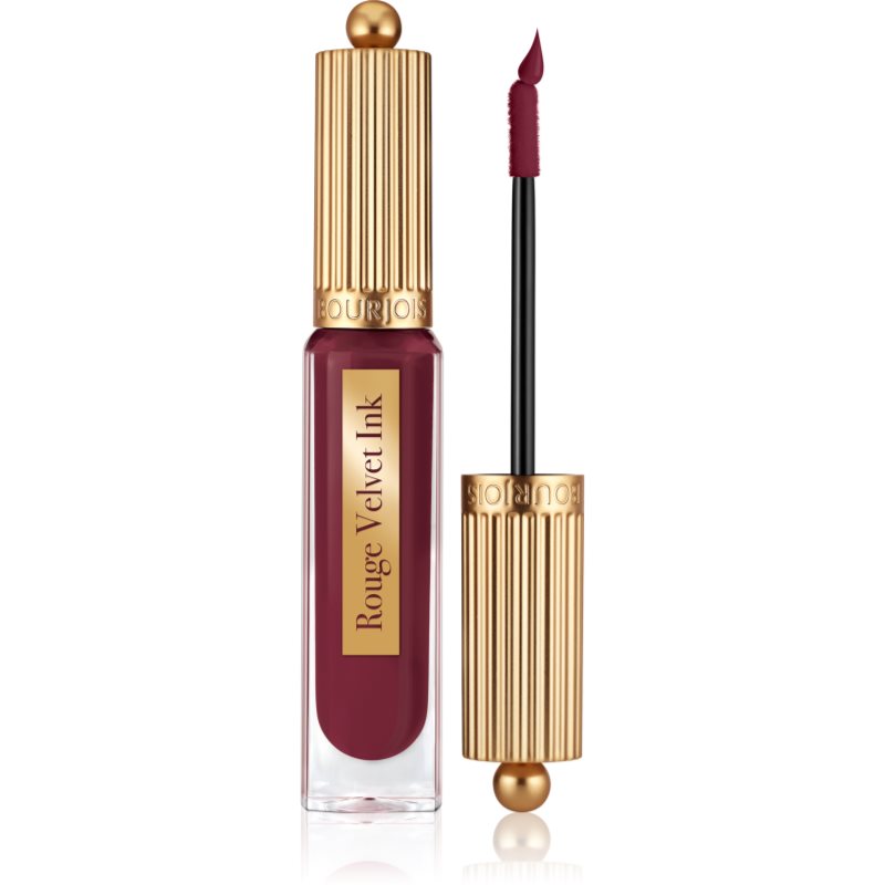 Bourjois Rouge Velvet Ink Rossetto Liquido Effetto Opaco Colore 11 Rasin-Terdit 3.5 Ml