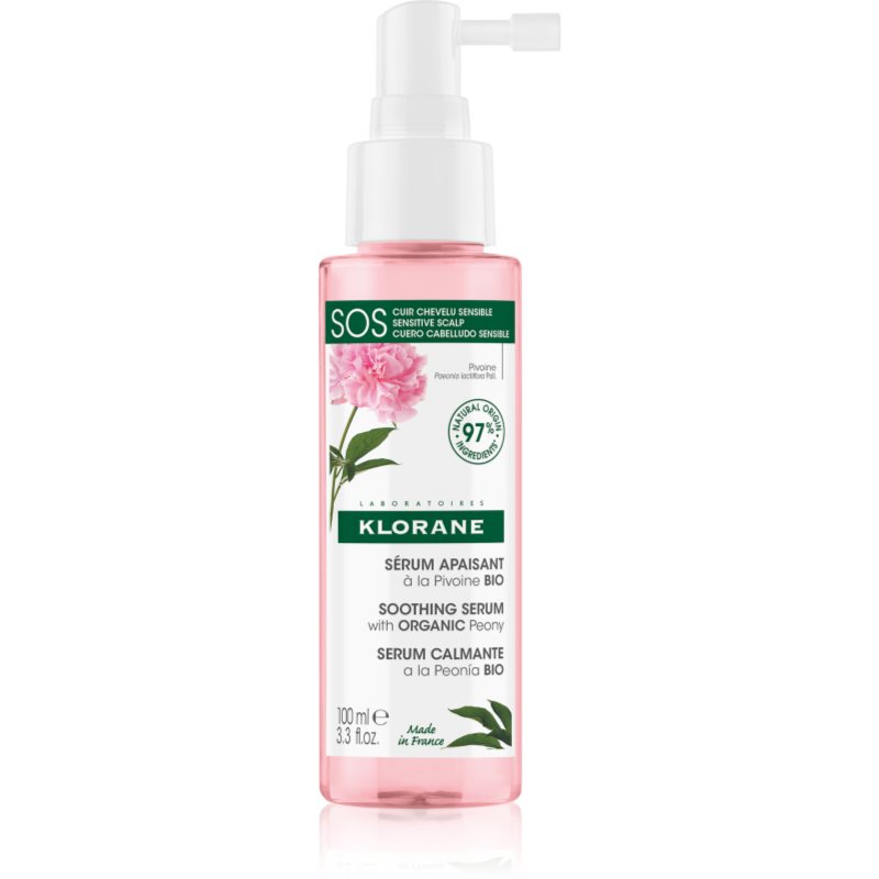 Klorane Peony Siero Lenitivo Per Cuoi Capelluti Sensibili E Irritati 100 Ml