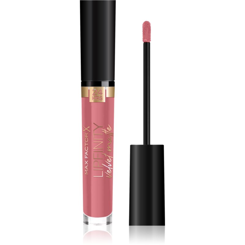 Max Factor Lipfinity Velvet Matte Rossetto Liquido Matte Colore 020 Coco Creme 3,5 Ml