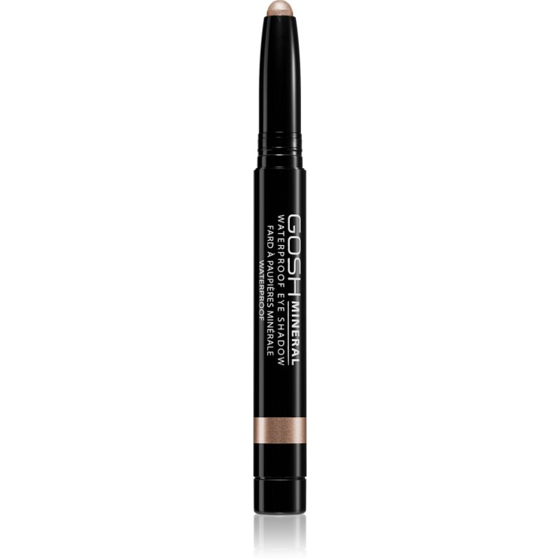 Gosh Mineral Waterproof Matita Ombretto Lunga Tenuta Resistente All'Acqua Colore 012 Golden Nude 2,5 G