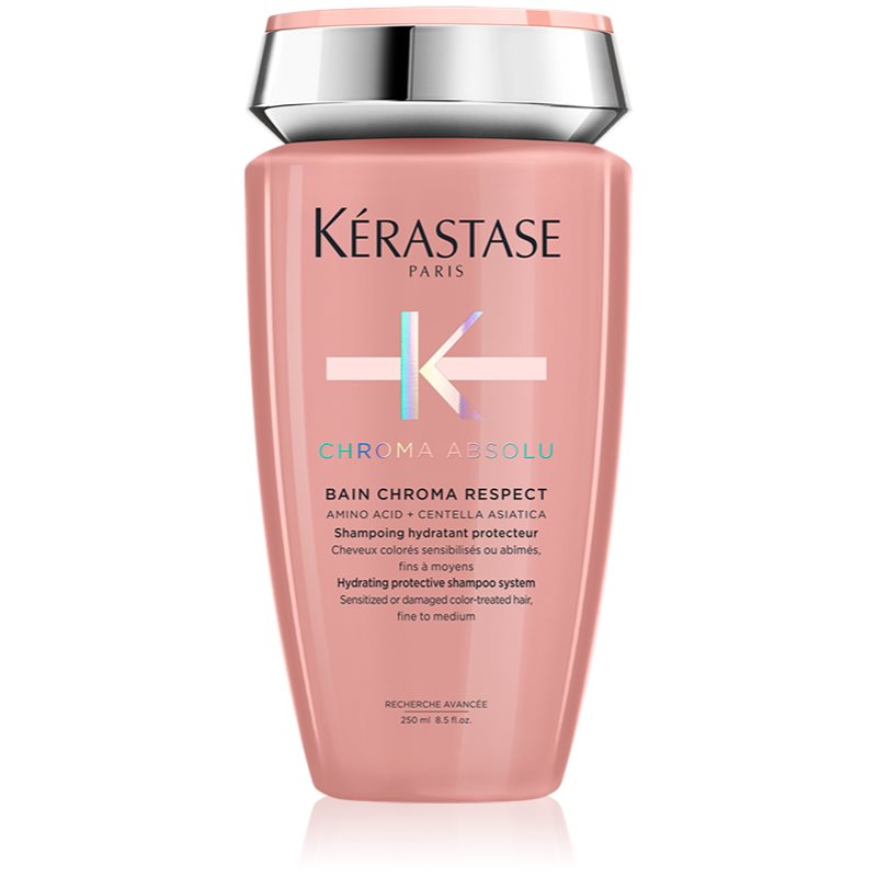 Kérastase Chroma Absolu Bain Chroma Respect Shampoo Idratante Per Capelli Tinti 250 Ml