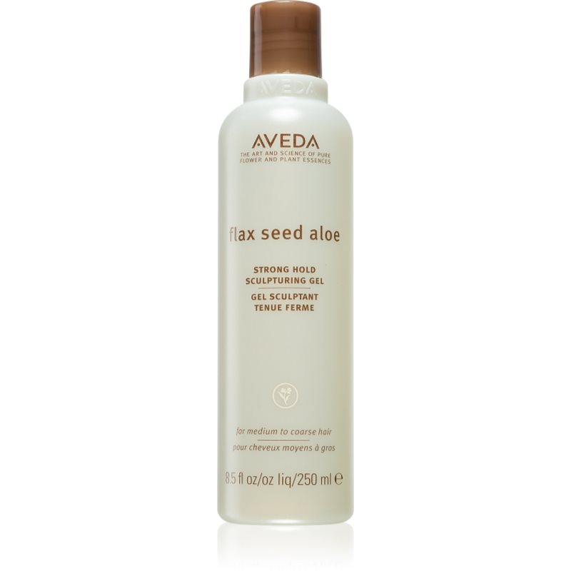 Aveda Flax Seed Strong Hold Sculpturing Gel Gel Per Capelli Con Aloe Vera 250 Ml